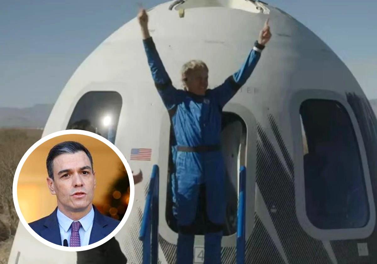 Sánchez aplaude la hazaña de Calleja, tercer español en viajar al espacio: «¡Te atreves con todo!»