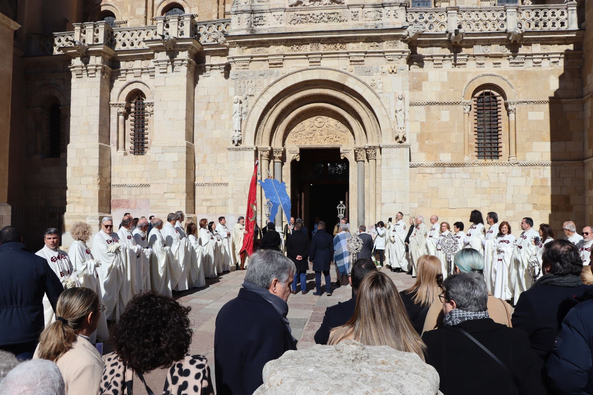 Última etapa de la peregrinación desde Sevilla y León