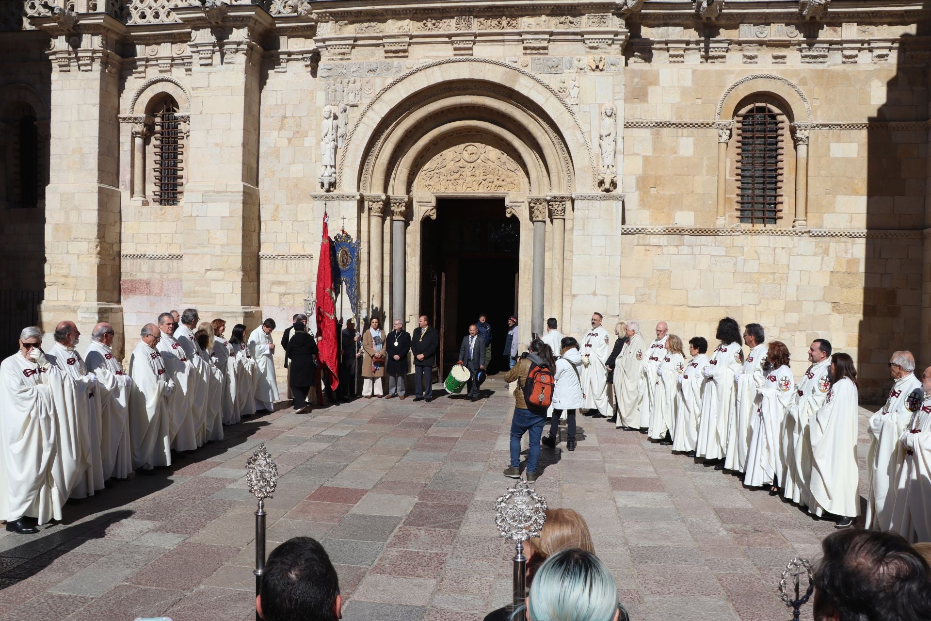 Última etapa de la peregrinación desde Sevilla y León