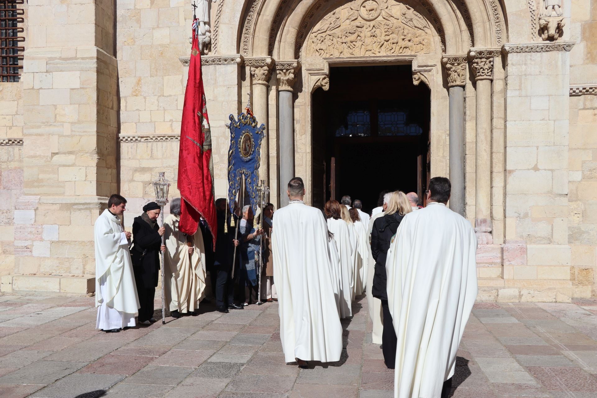 Última etapa de la peregrinación desde Sevilla y León