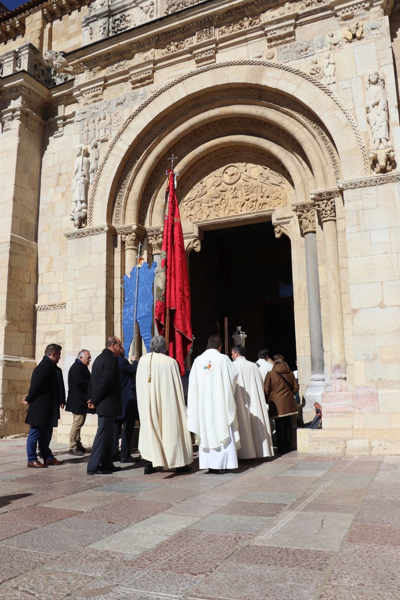 Última etapa de la peregrinación desde Sevilla y León