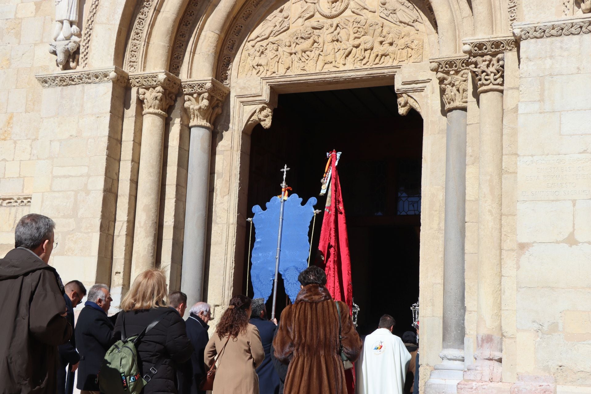 Última etapa de la peregrinación desde Sevilla y León