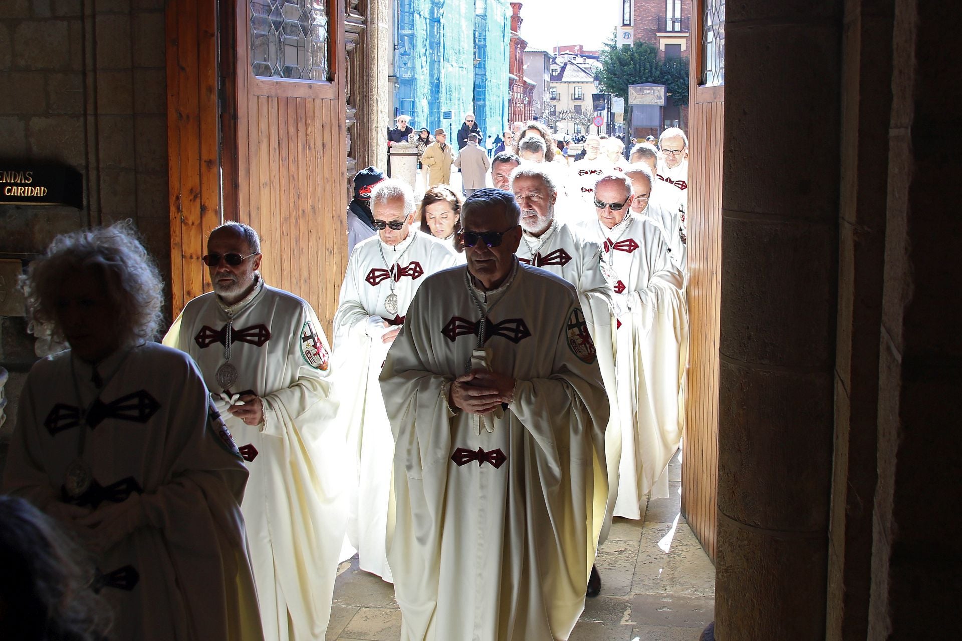 Última etapa de la peregrinación desde Sevilla y León