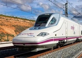 Un convoy AVE de Renfe.