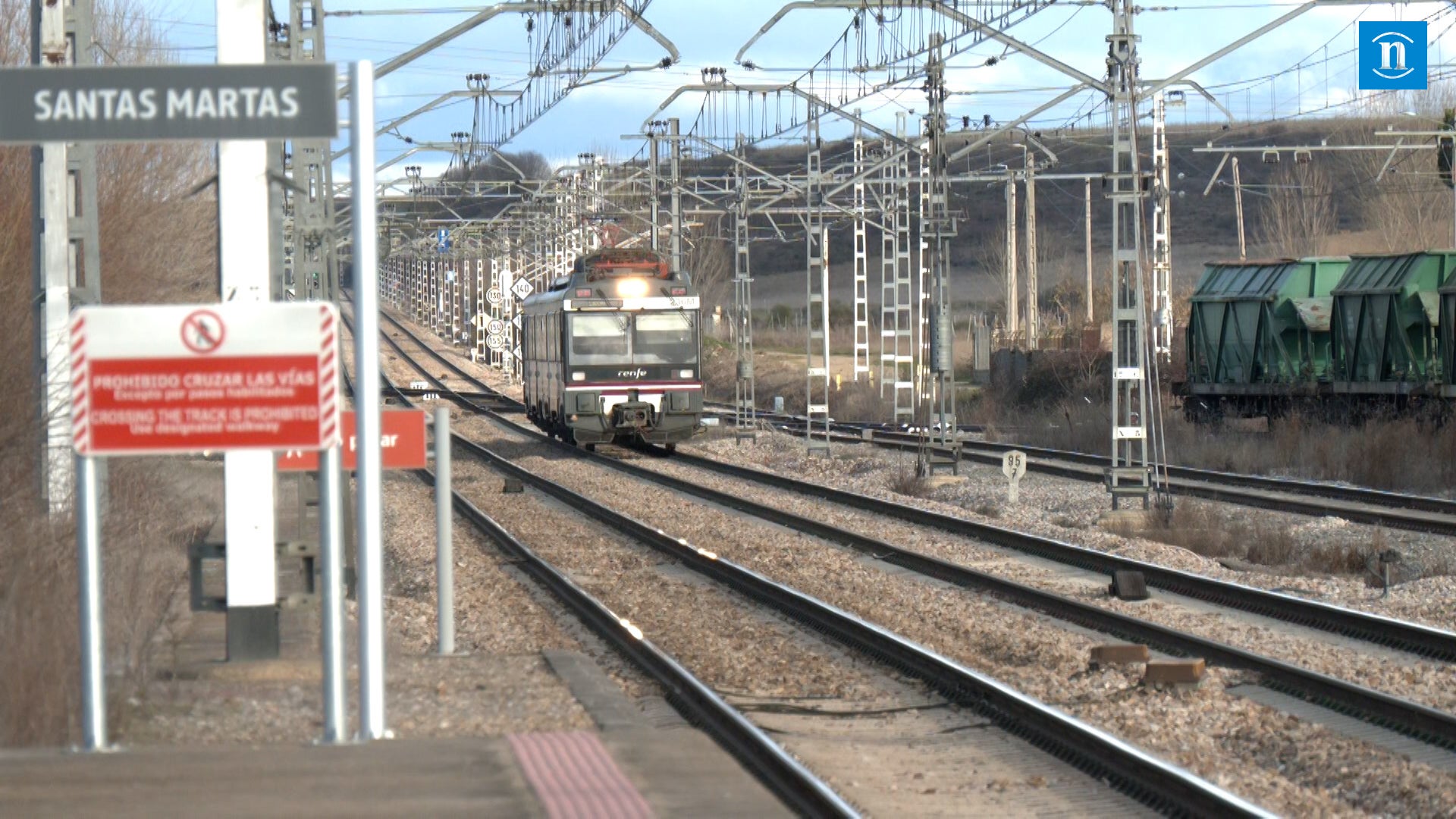 La estación fantasma de Santas Martas