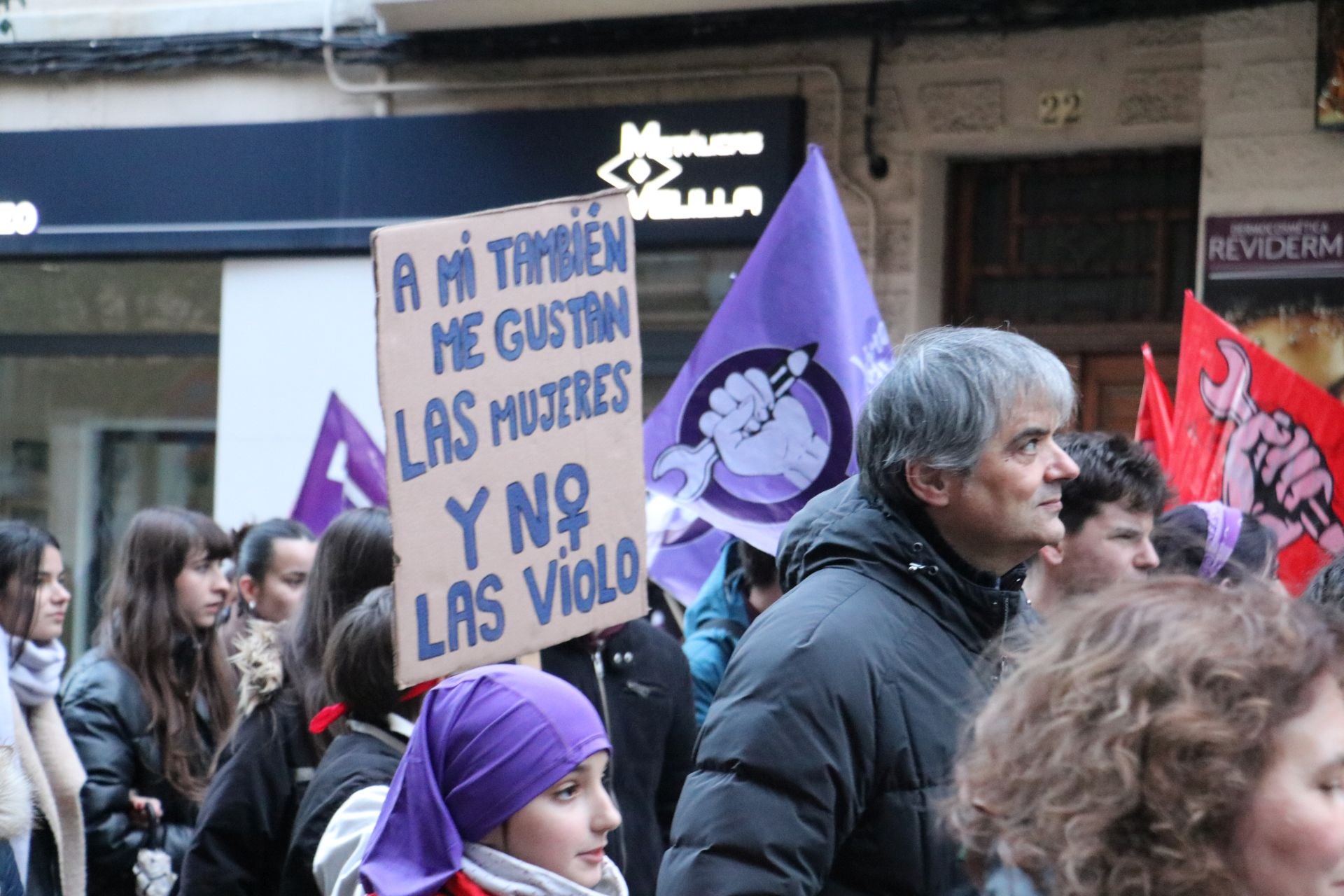 Las imágenes de la segunda manifestación por el 8M en León