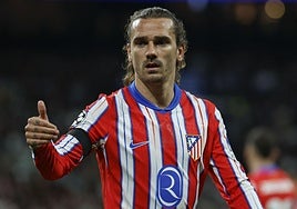 Antoine Griezmann, jugador del Atlético de Madrid.
