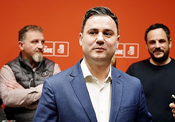 Javier Alfonso Cedón el día de la presentación de avales.