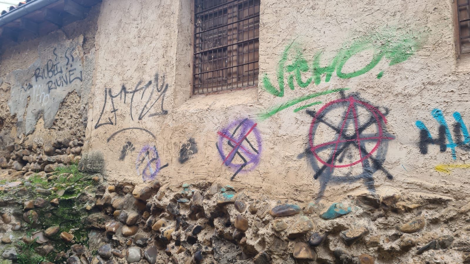 Así se encuentra el paseo de las Cercas de León