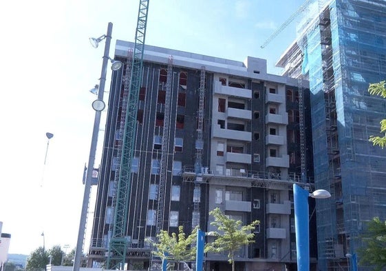 Viviendas de nueva construcción en León.