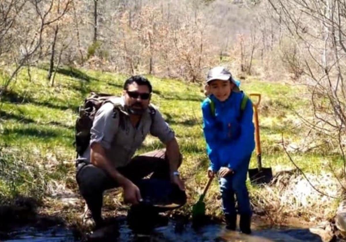 La huella del oro en Omaña: «No es ningún secreto para quien conoce este río»