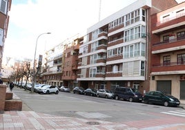 Imagen de la calle en una vista general.