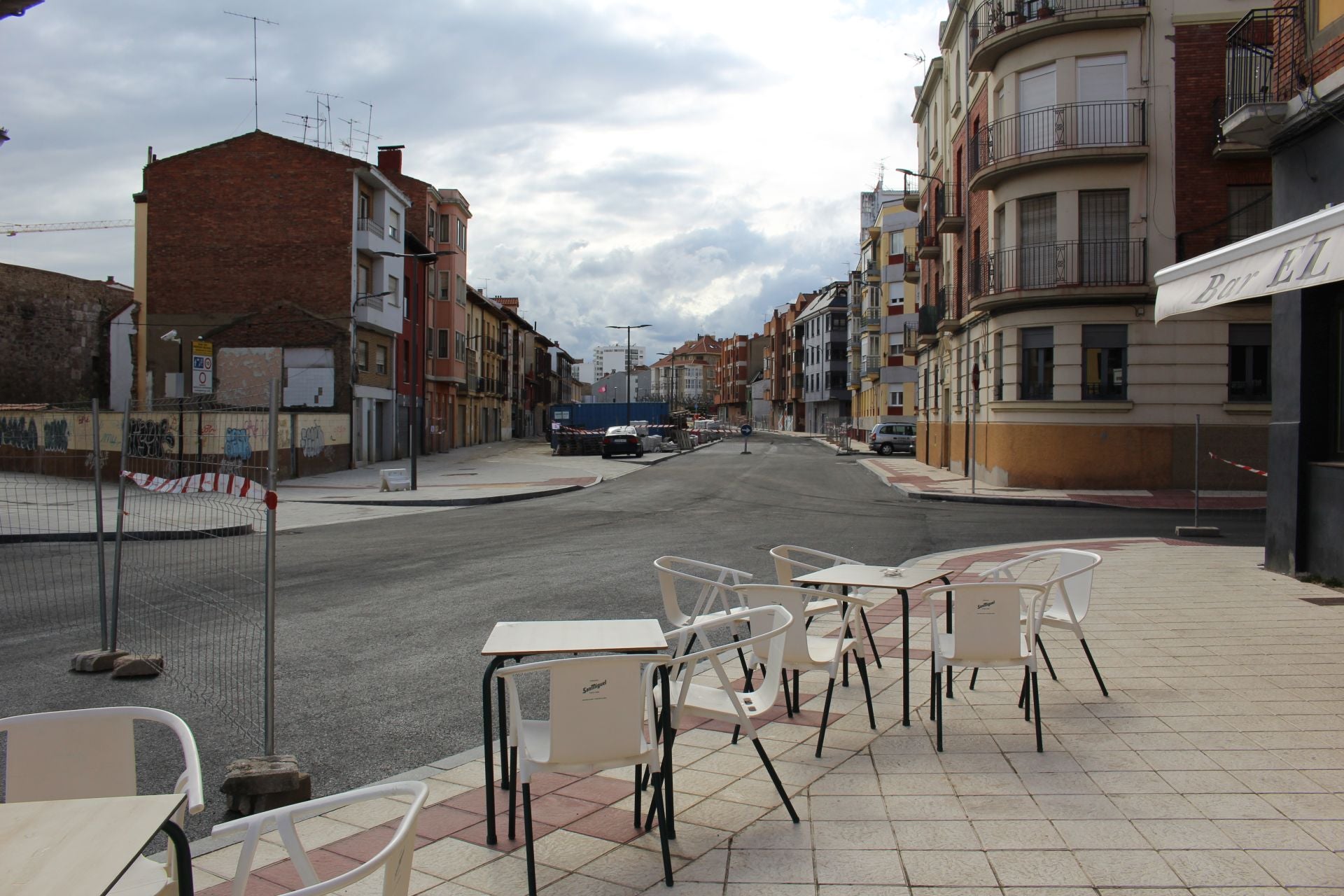 Las obras de la Ronda Interior en el Espolón, a punto de finalizar