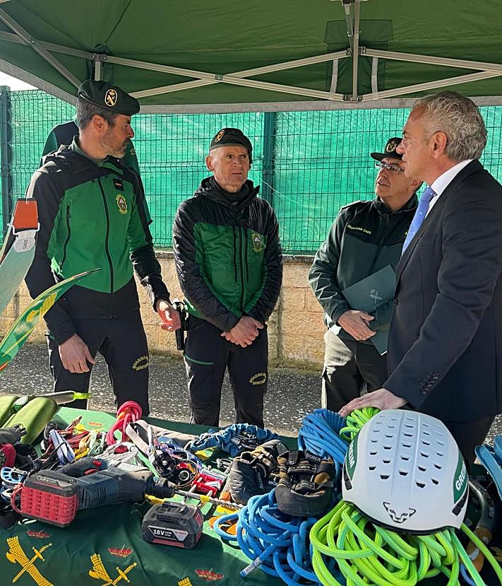 Imagen secundaria 2 - Un detenido, 29 rescates y 5.046 atenciones a peregrinos en el Camino de Santiago por León en 2024