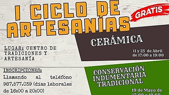 Cuadros rescata la tradición con su I Ciclo de talleres de artesanías