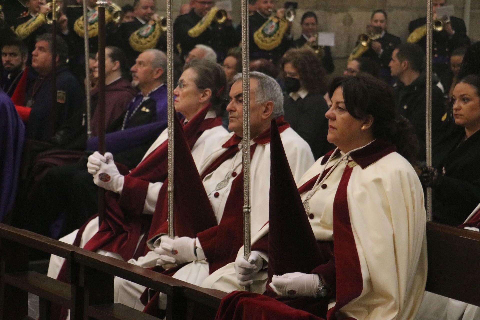 Las imágenes de la no procesión del Rosario de Pasión