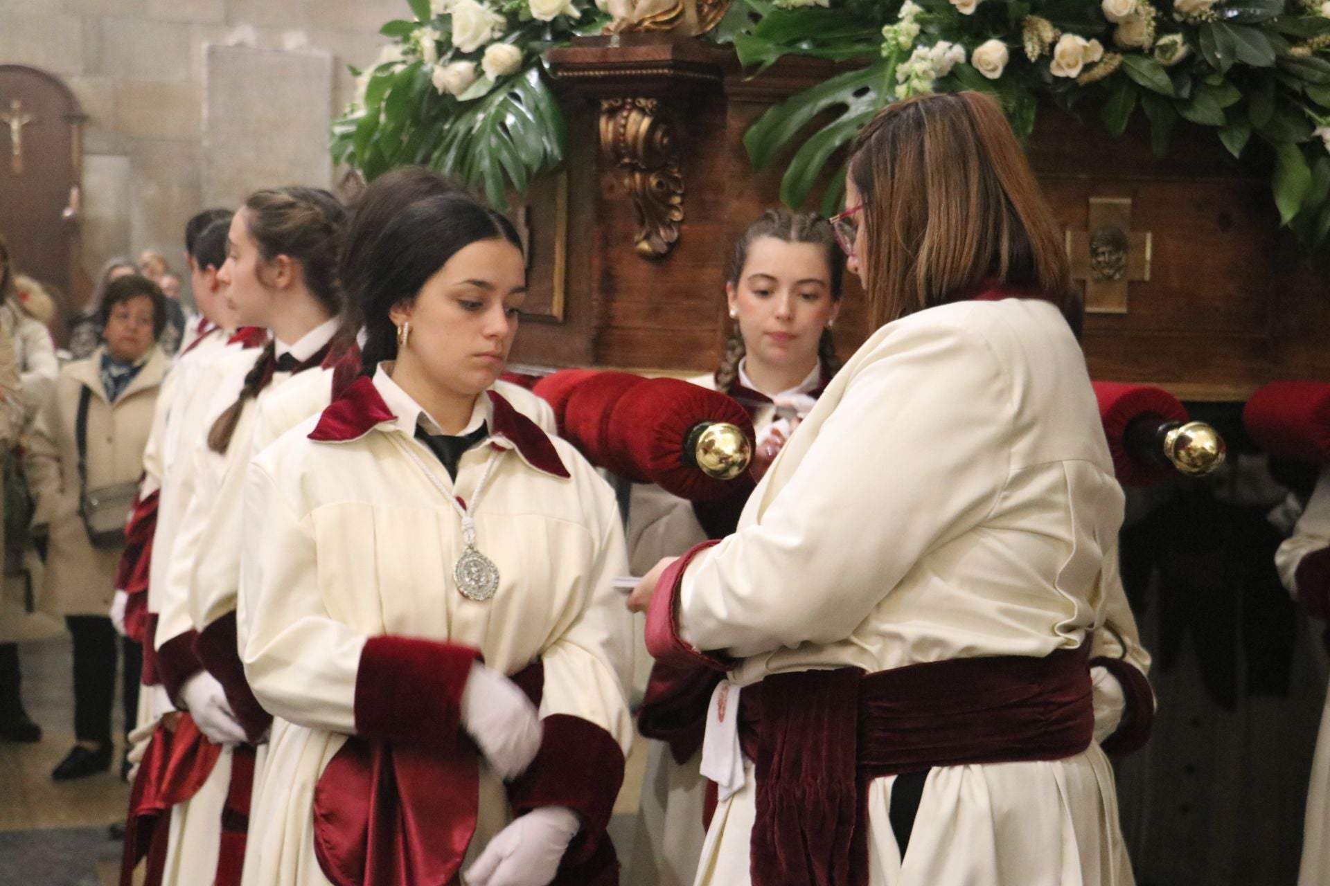 Las imágenes de la no procesión del Rosario de Pasión