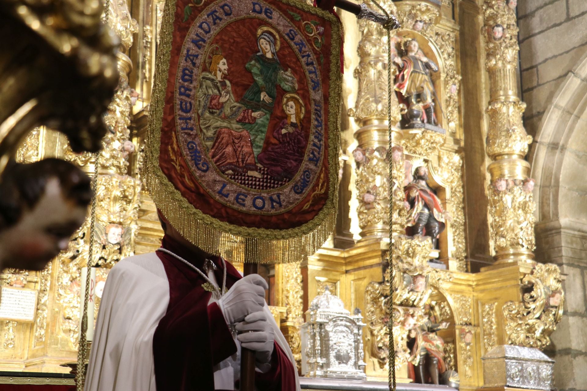 Las imágenes de la no procesión del Rosario de Pasión