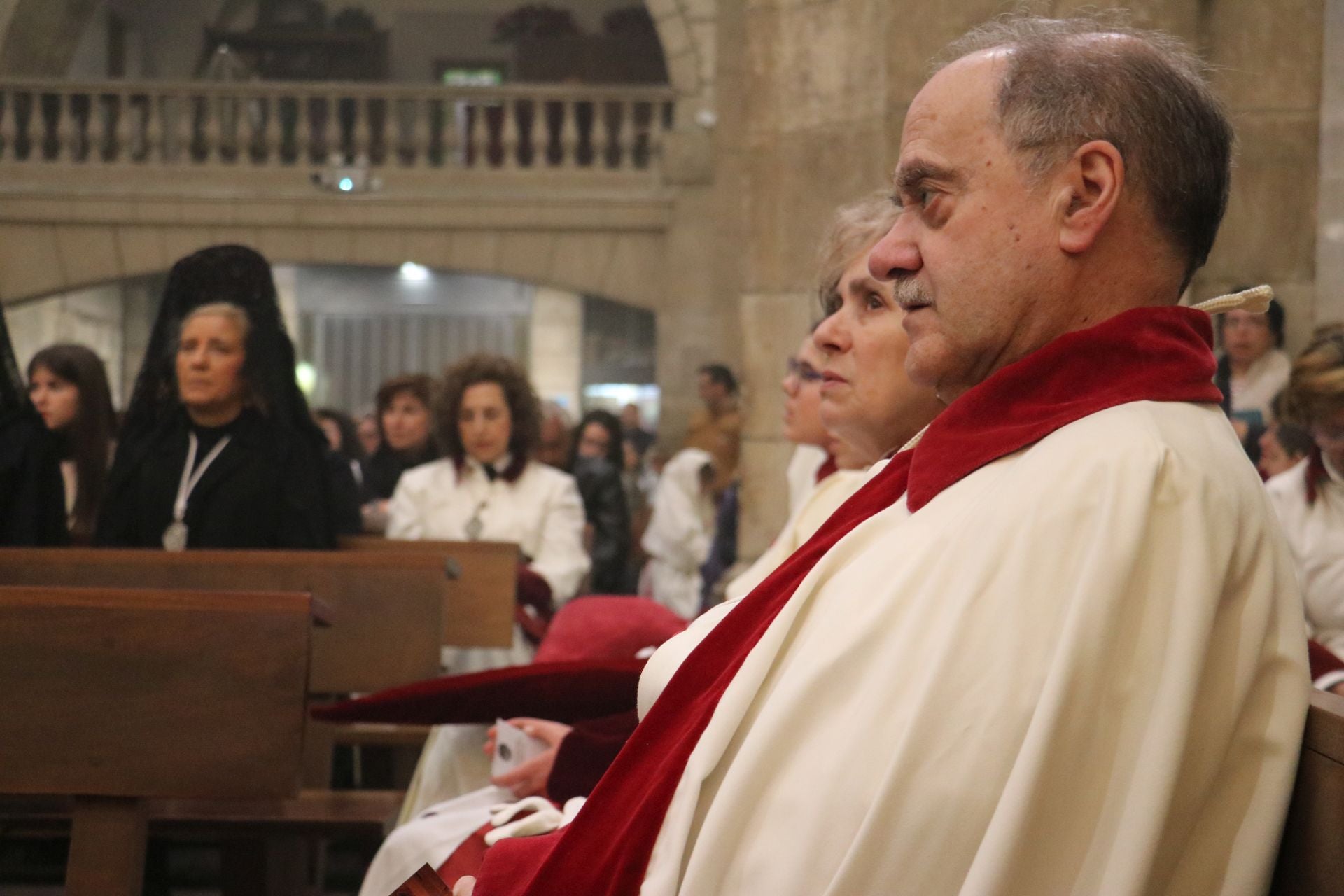 Las imágenes de la no procesión del Rosario de Pasión