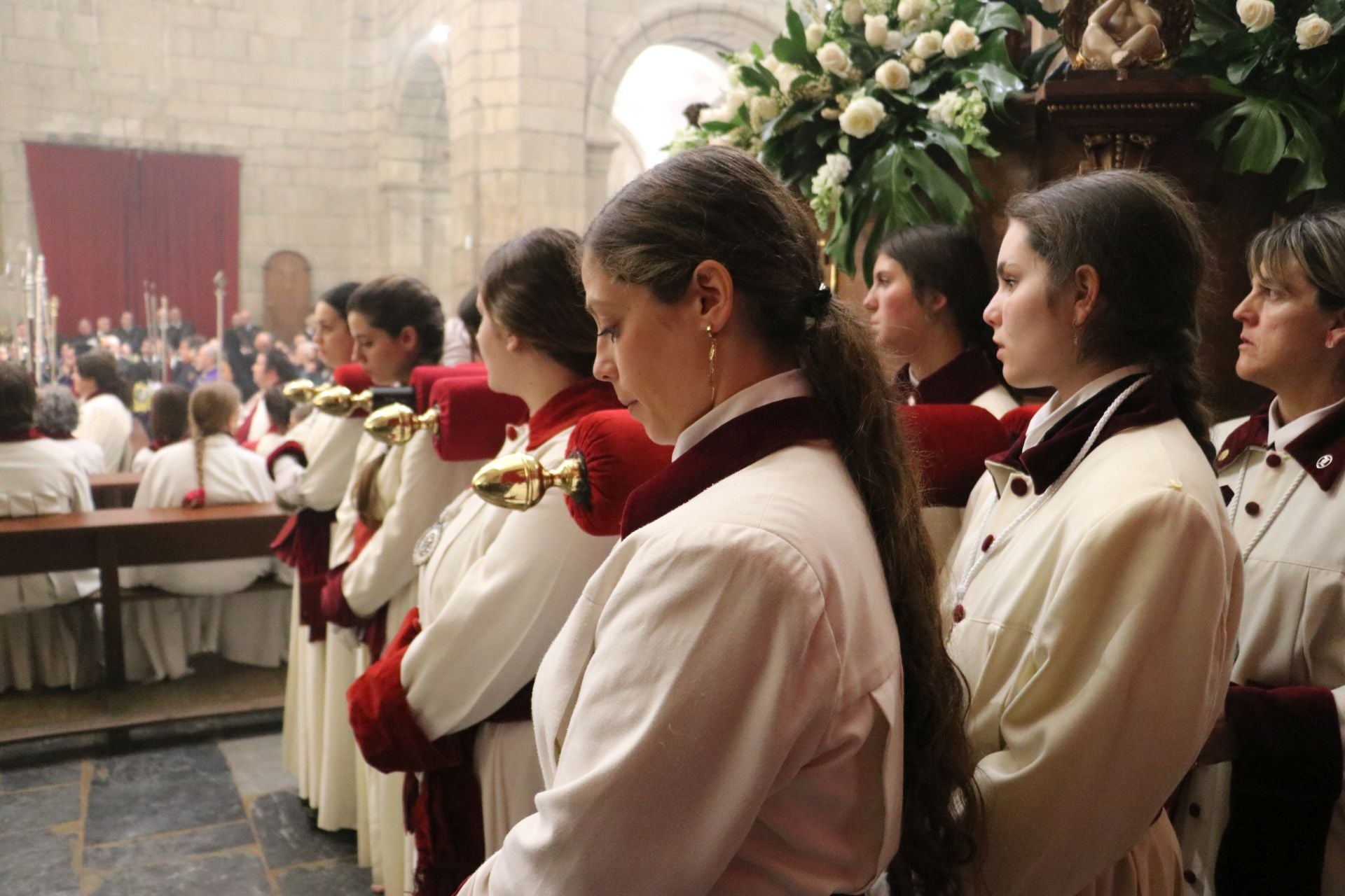 Las imágenes de la no procesión del Rosario de Pasión
