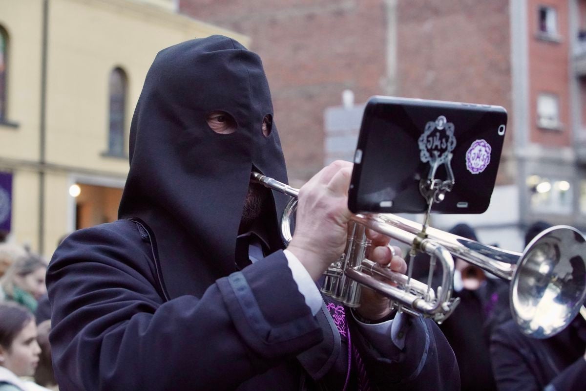 Las imágenes de la procesión de La Pasión en León en el Lunes Santo