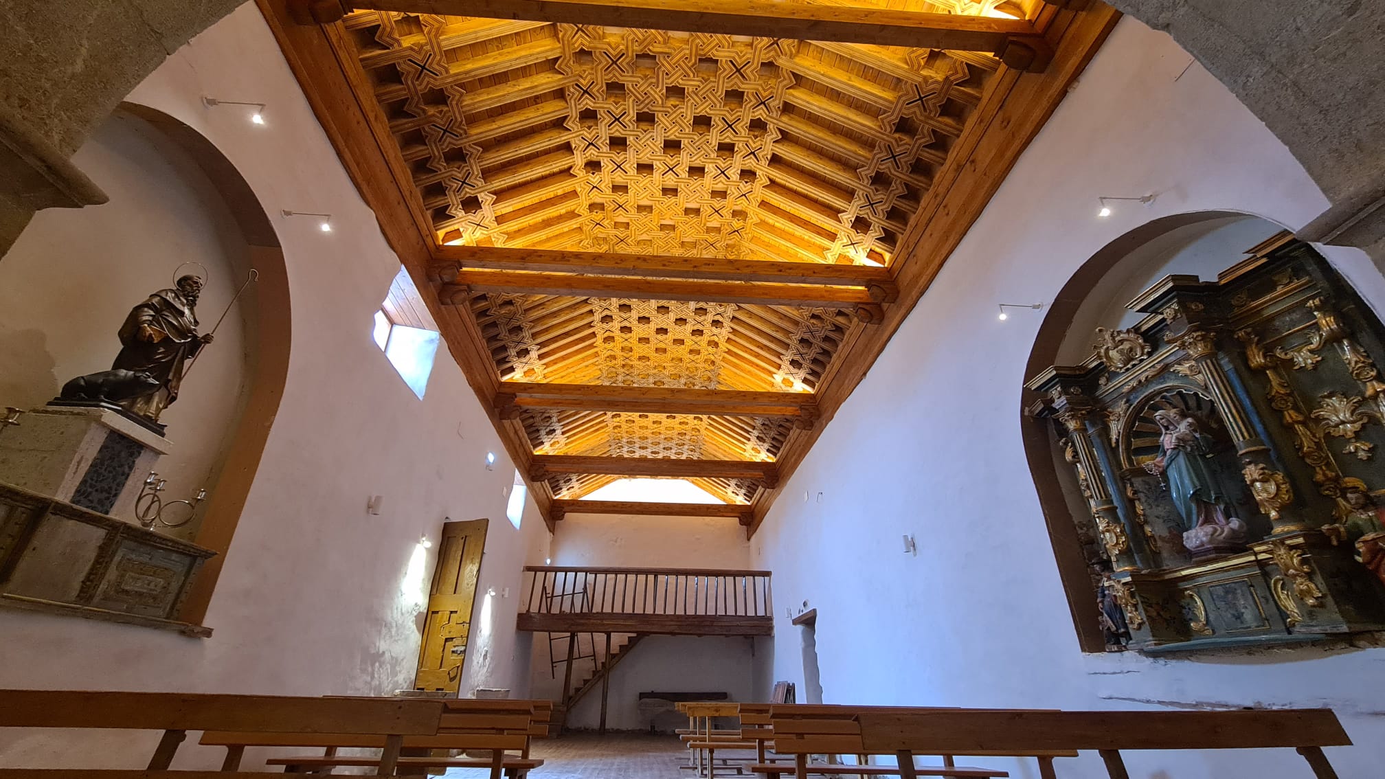 Así ha quedado la iglesia de Palacio de Torío tras ser rehabilitada