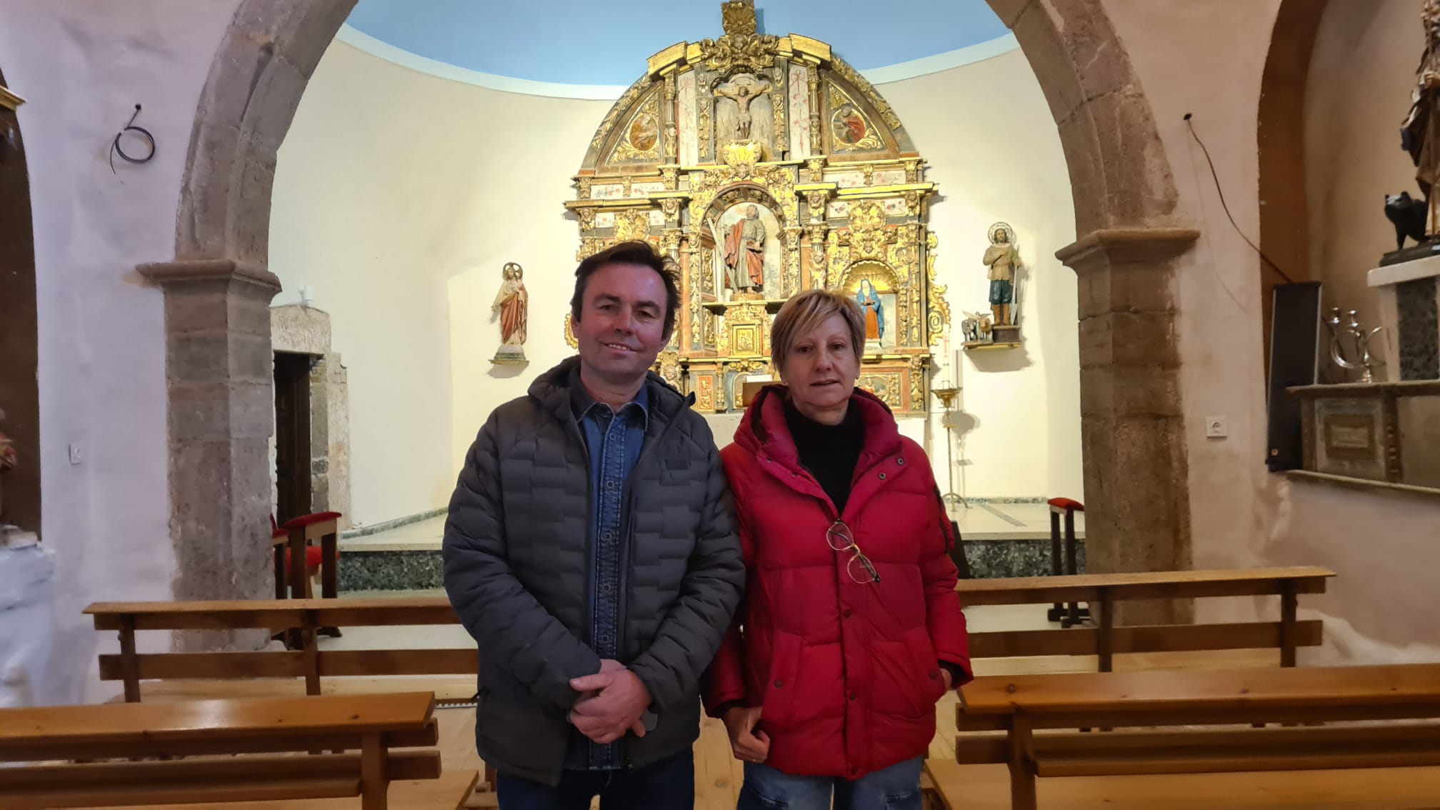 Así ha quedado la iglesia de Palacio de Torío tras ser rehabilitada