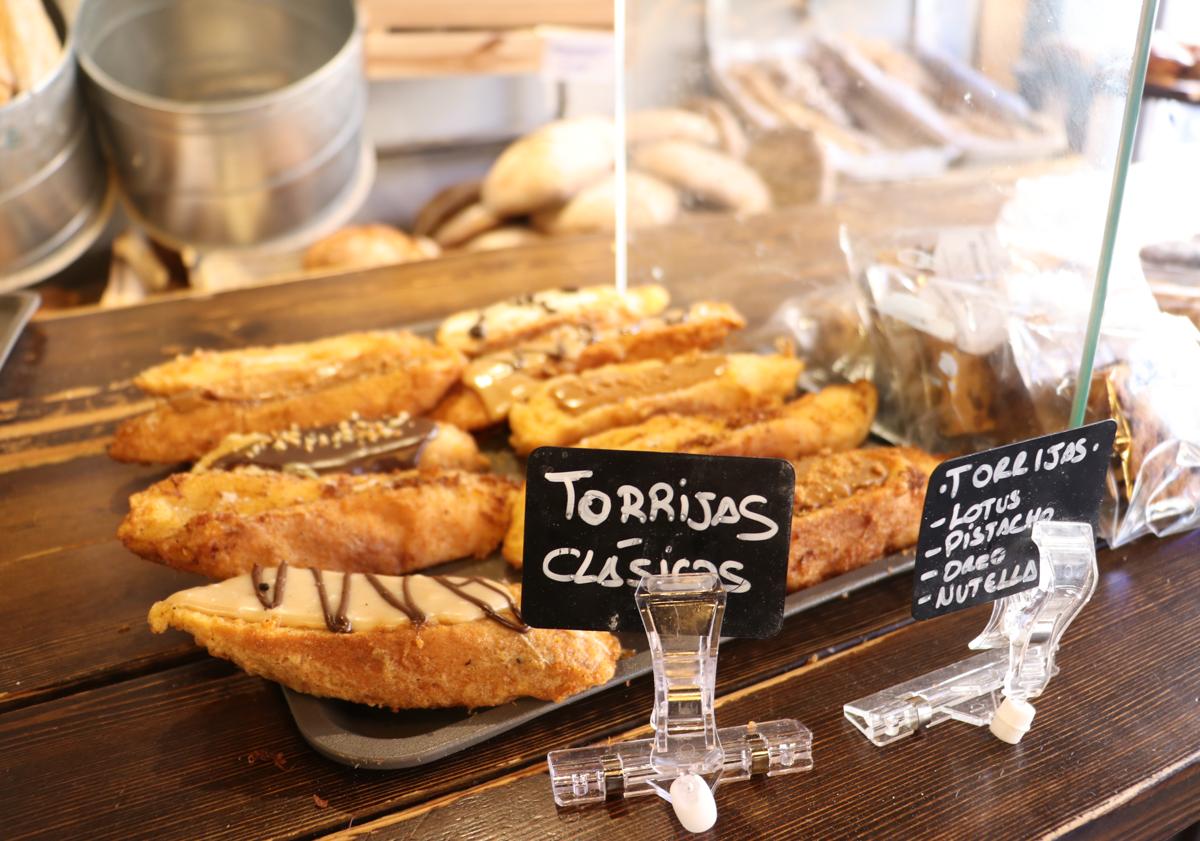 Imagen principal - Torrijas del Horno de San Guillermo.