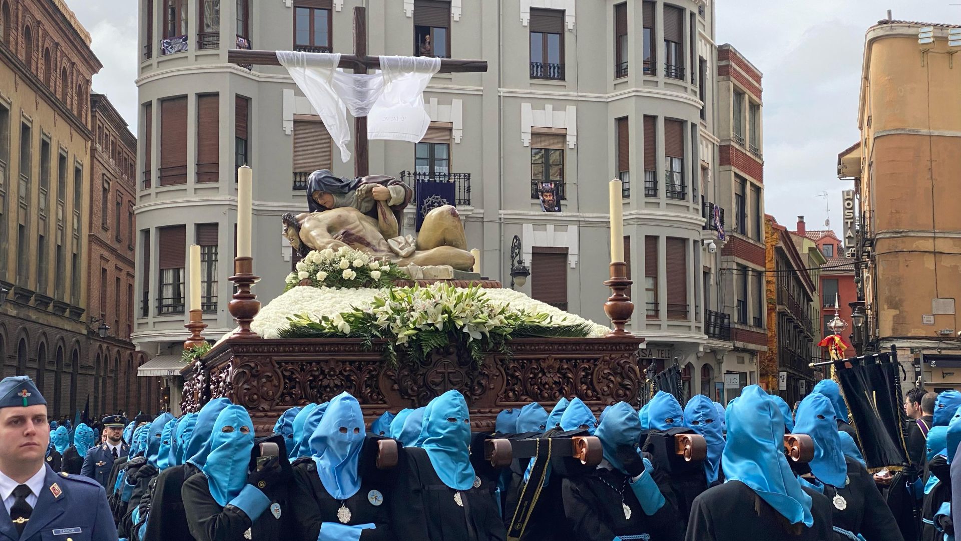 Todas las imágenes de la Bienaventuranza en su recorrido por León