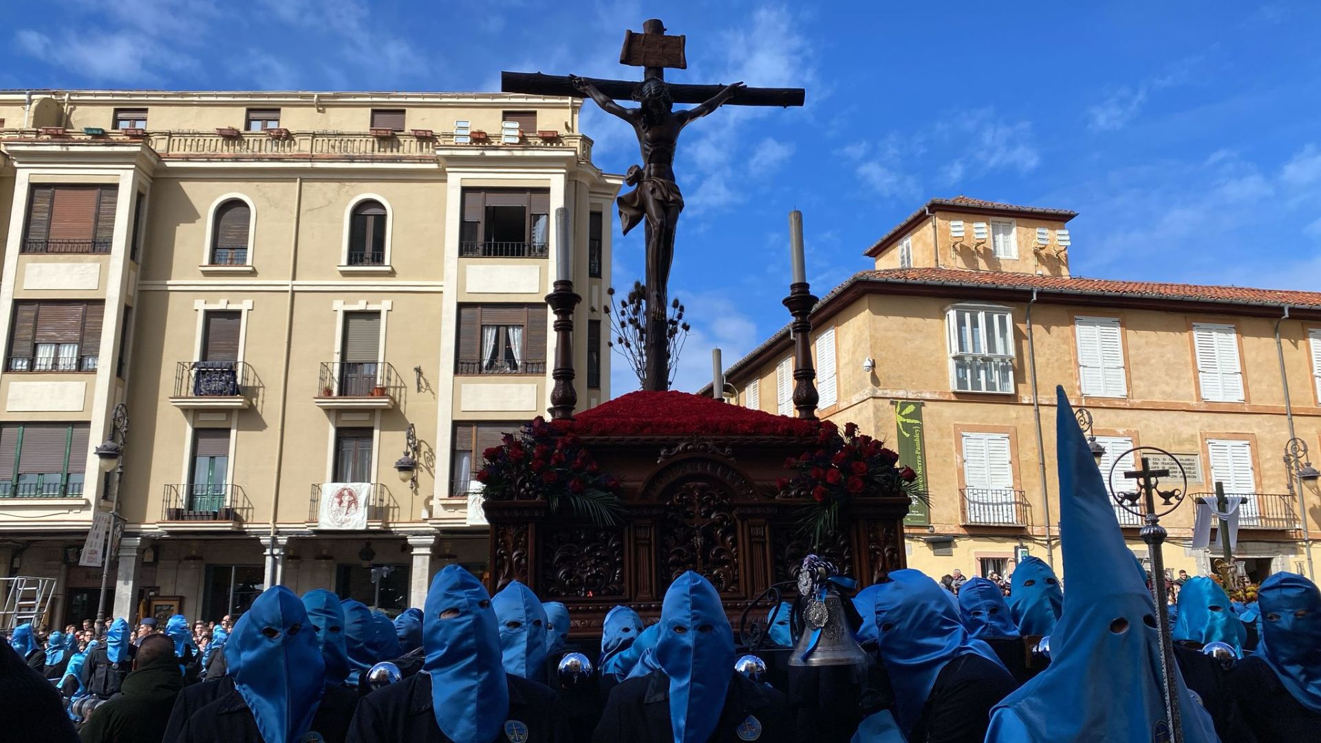 Todas las imágenes de la Bienaventuranza en su recorrido por León