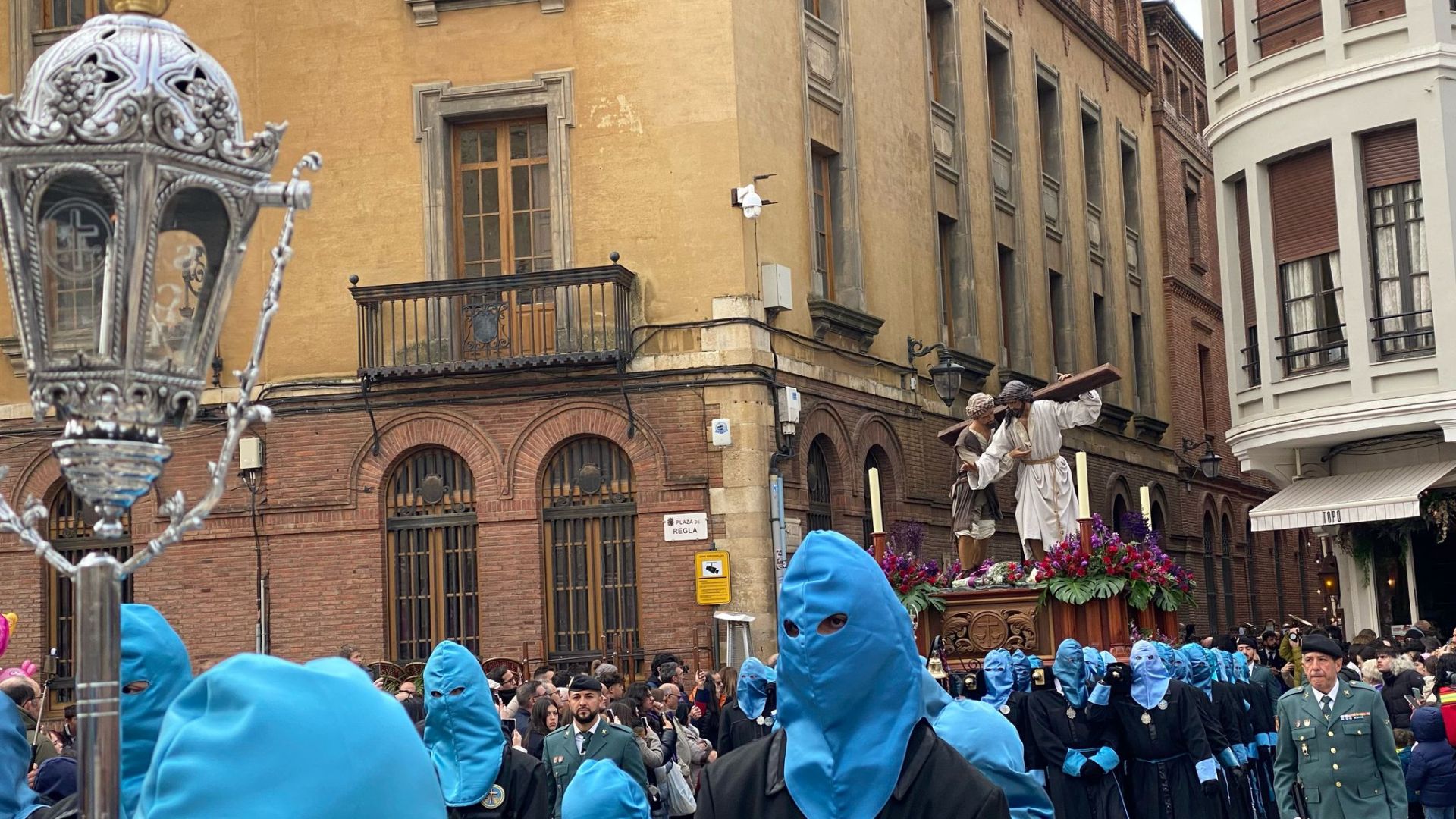 Todas las imágenes de la Bienaventuranza en su recorrido por León