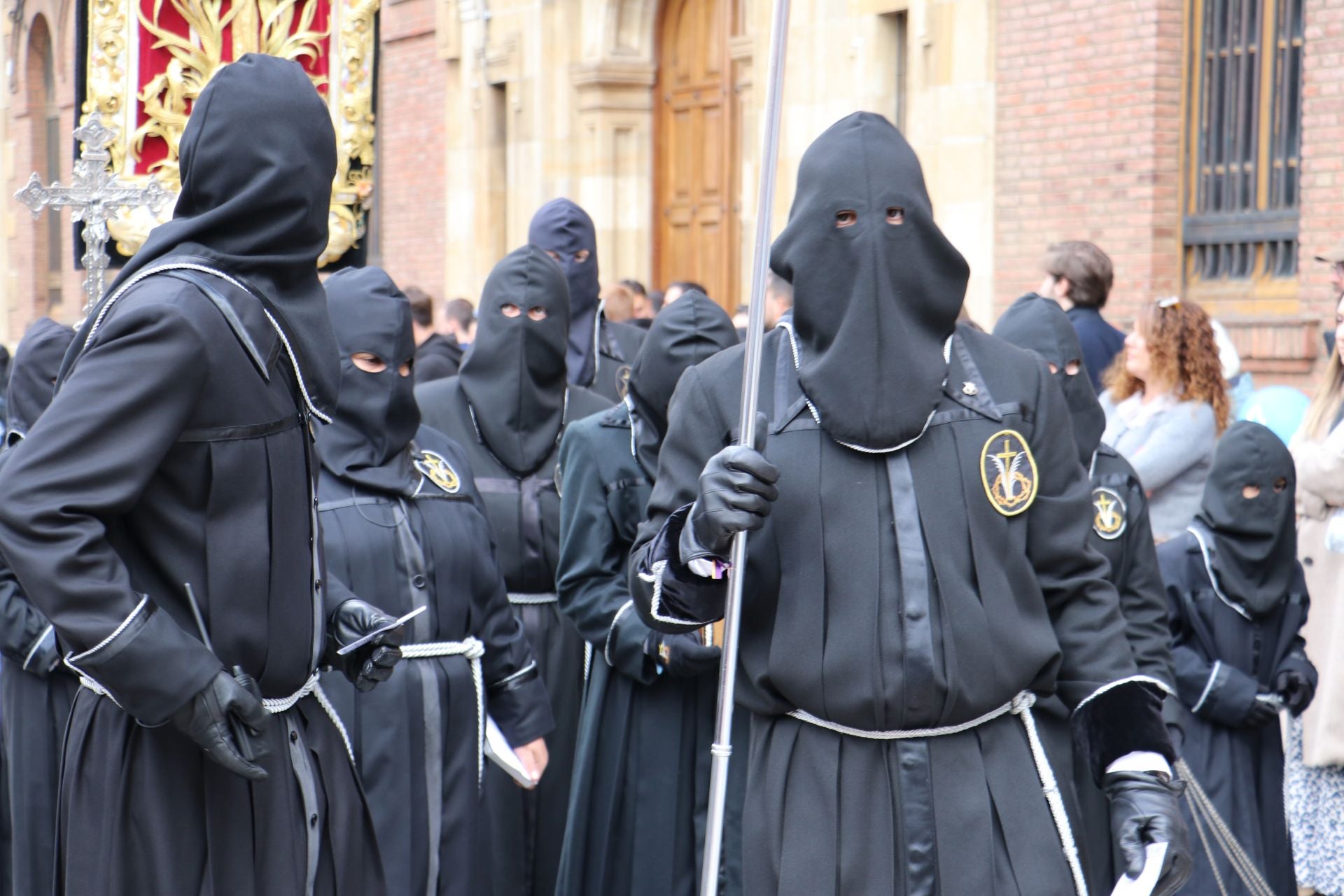 Las imágenes de la Procesión de la Despedida en León