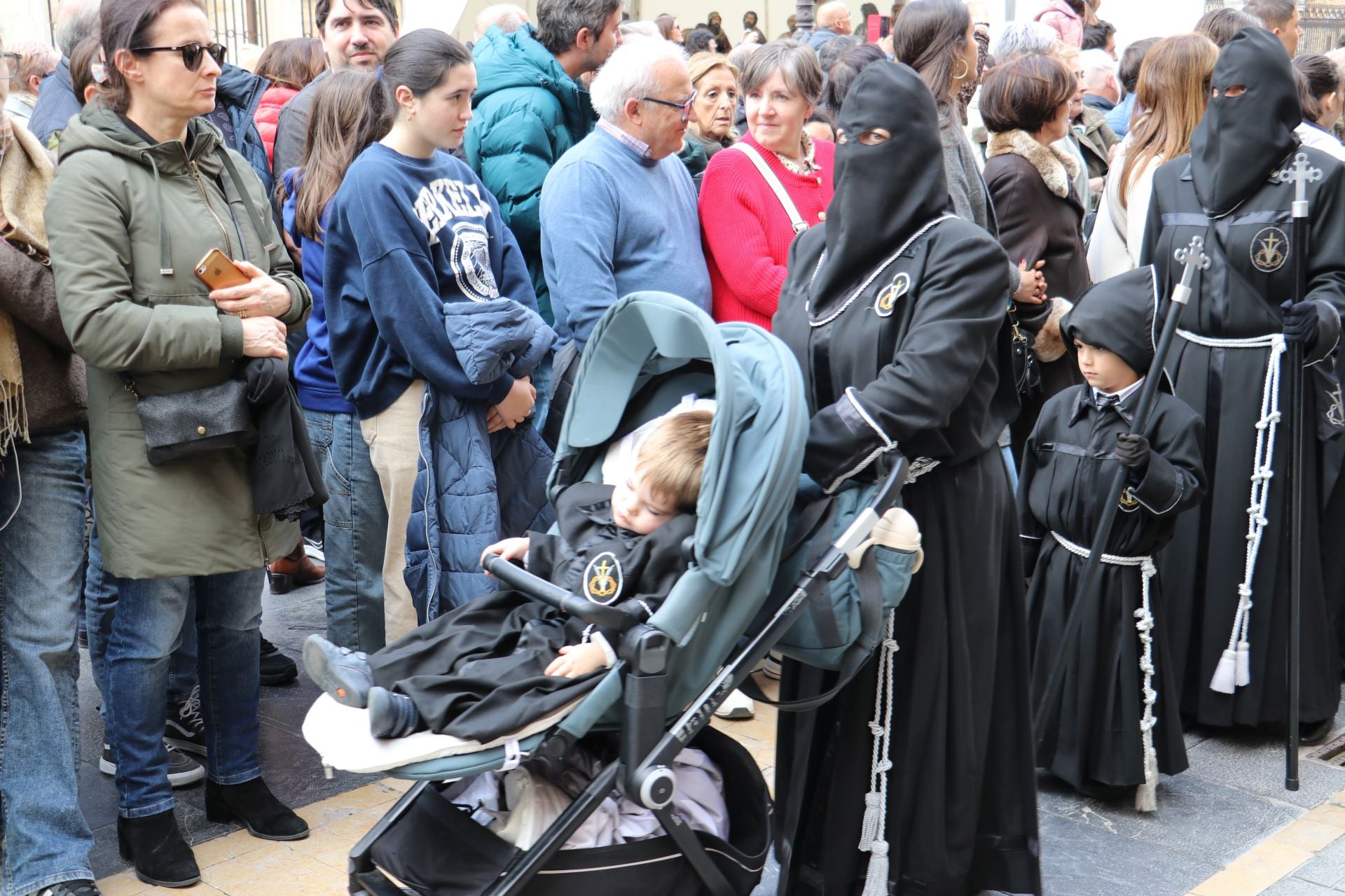 Las imágenes de la Procesión de la Despedida en León