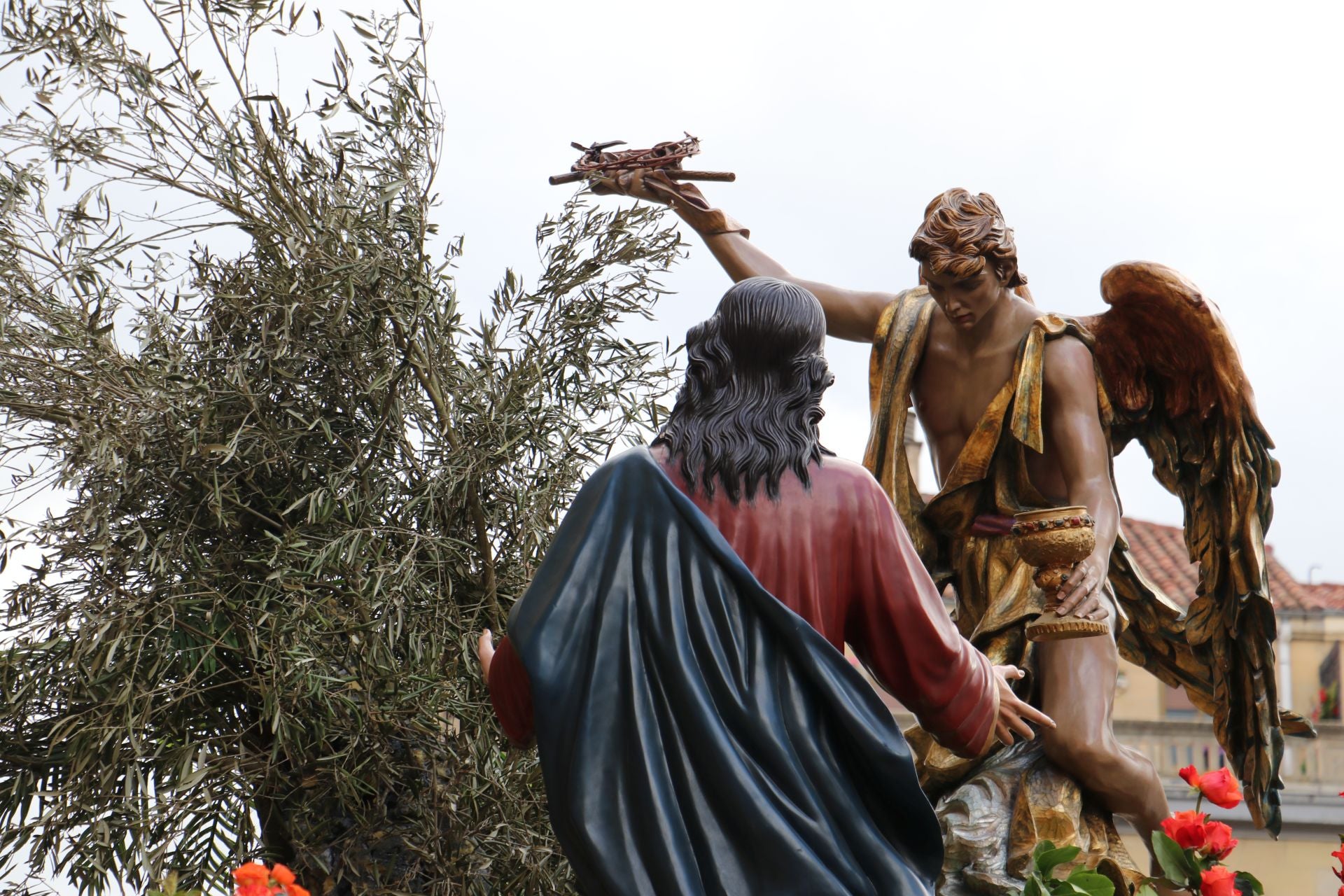 Las imágenes de la Procesión de la Despedida en León