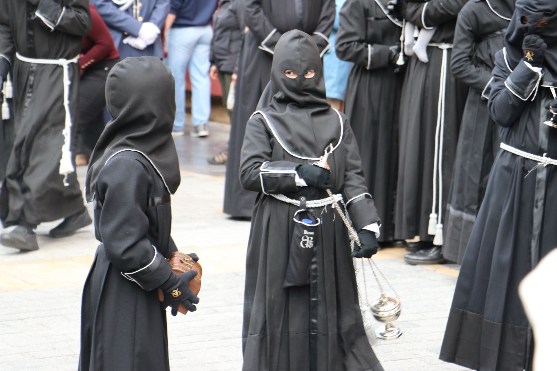 Las imágenes de la Procesión de la Despedida en León