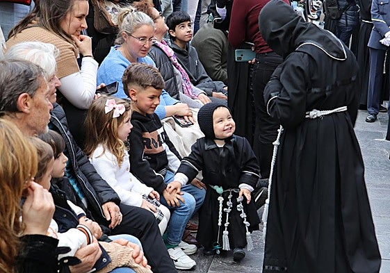 Una procesión de este Jueves Santo.