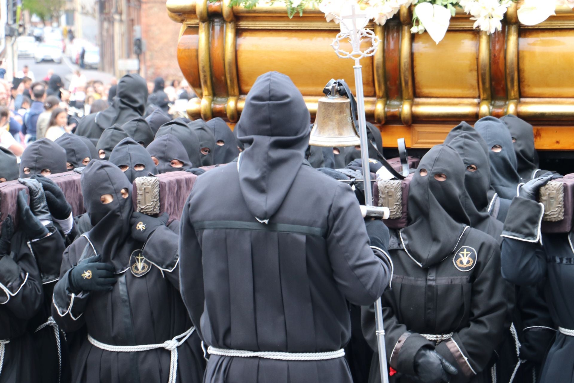 Las imágenes de la Procesión de la Despedida en León