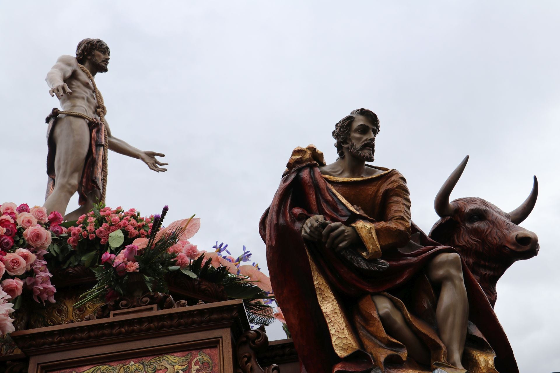Las imágenes de la Procesión de la Despedida en León