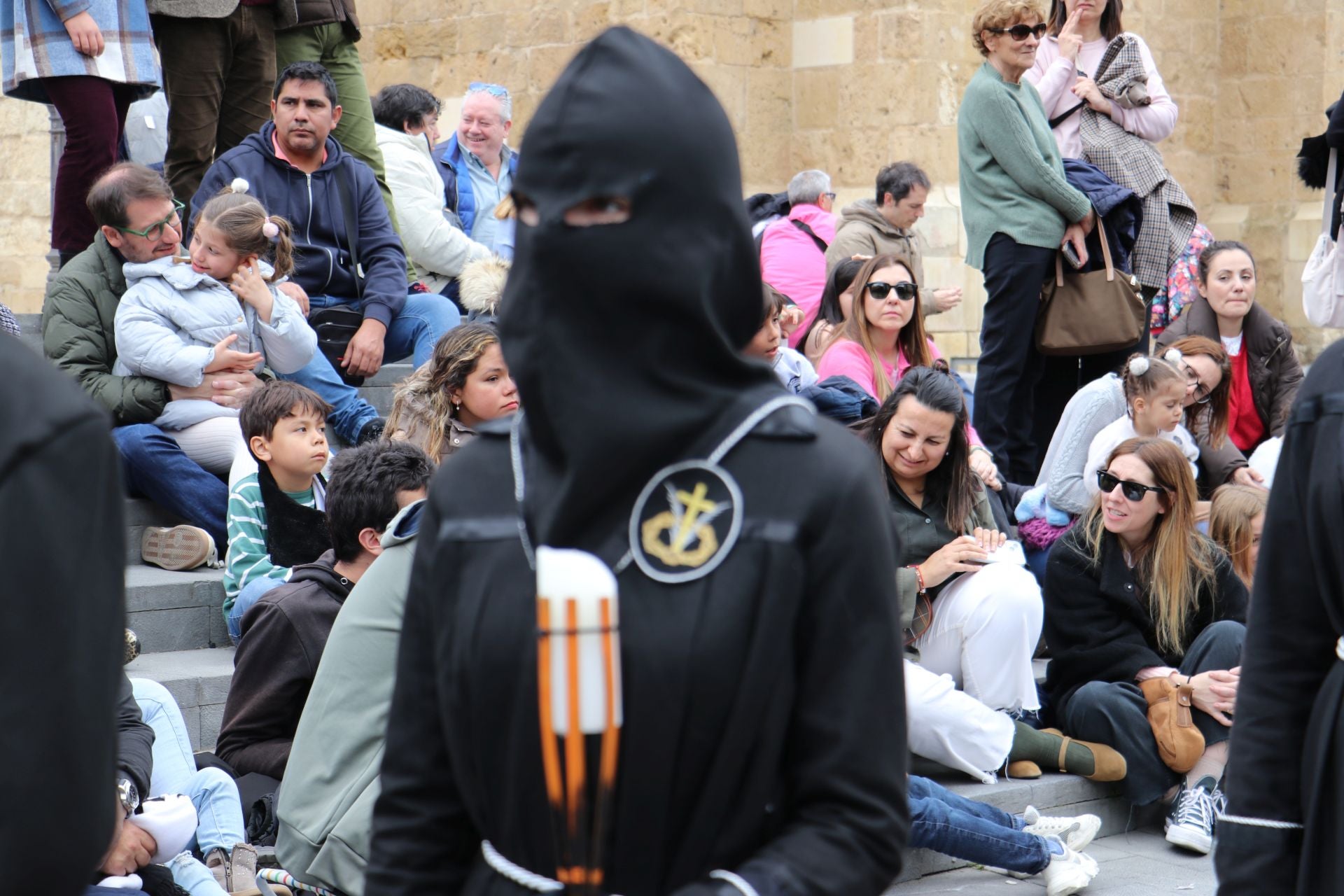 Las imágenes de la Procesión de la Despedida en León