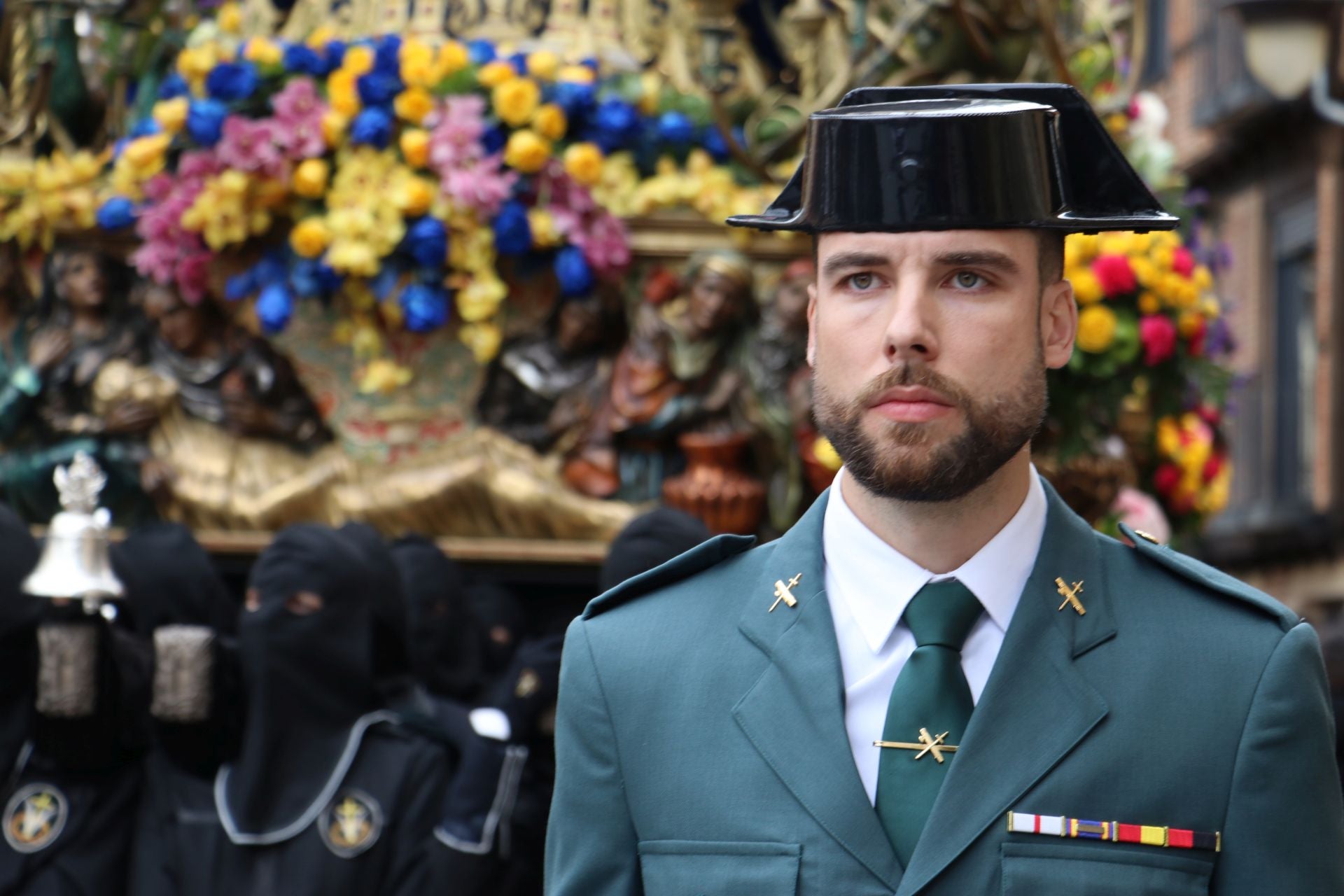 Las imágenes de la Procesión de la Despedida en León