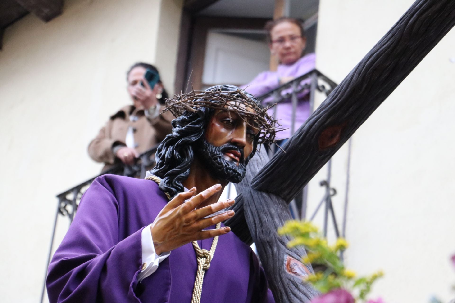 Las imágenes de la procesión de María del Dulce Nombre
