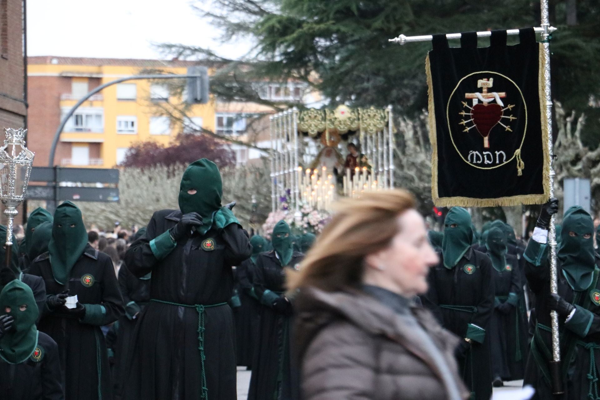 Las imágenes de la procesión de María del Dulce Nombre