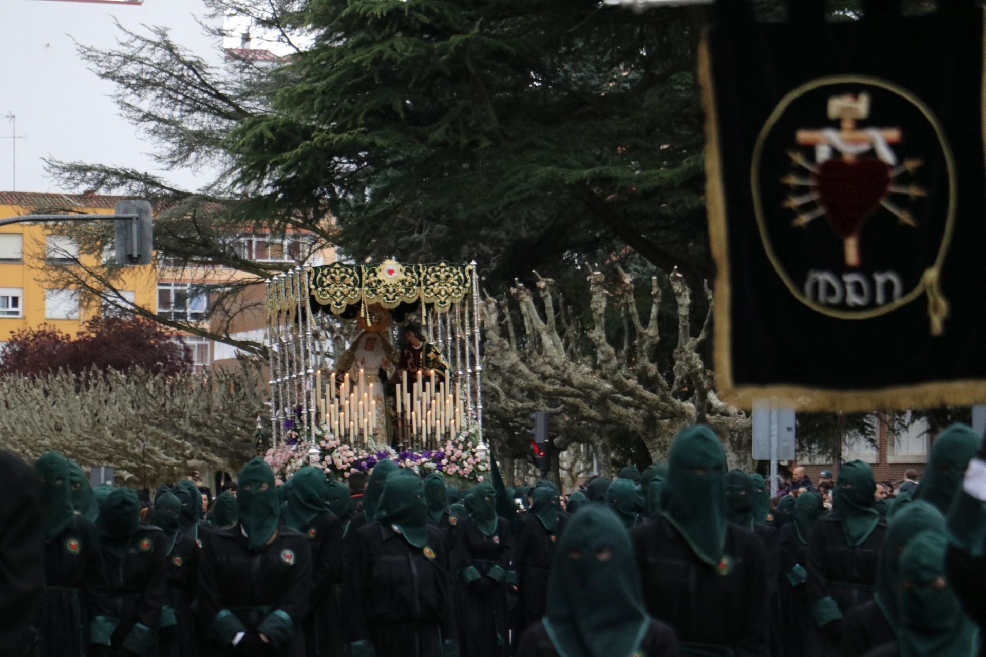 Las imágenes de la procesión de María del Dulce Nombre