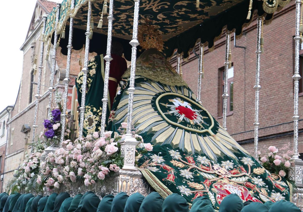 Las imágenes de la procesión de María del Dulce Nombre