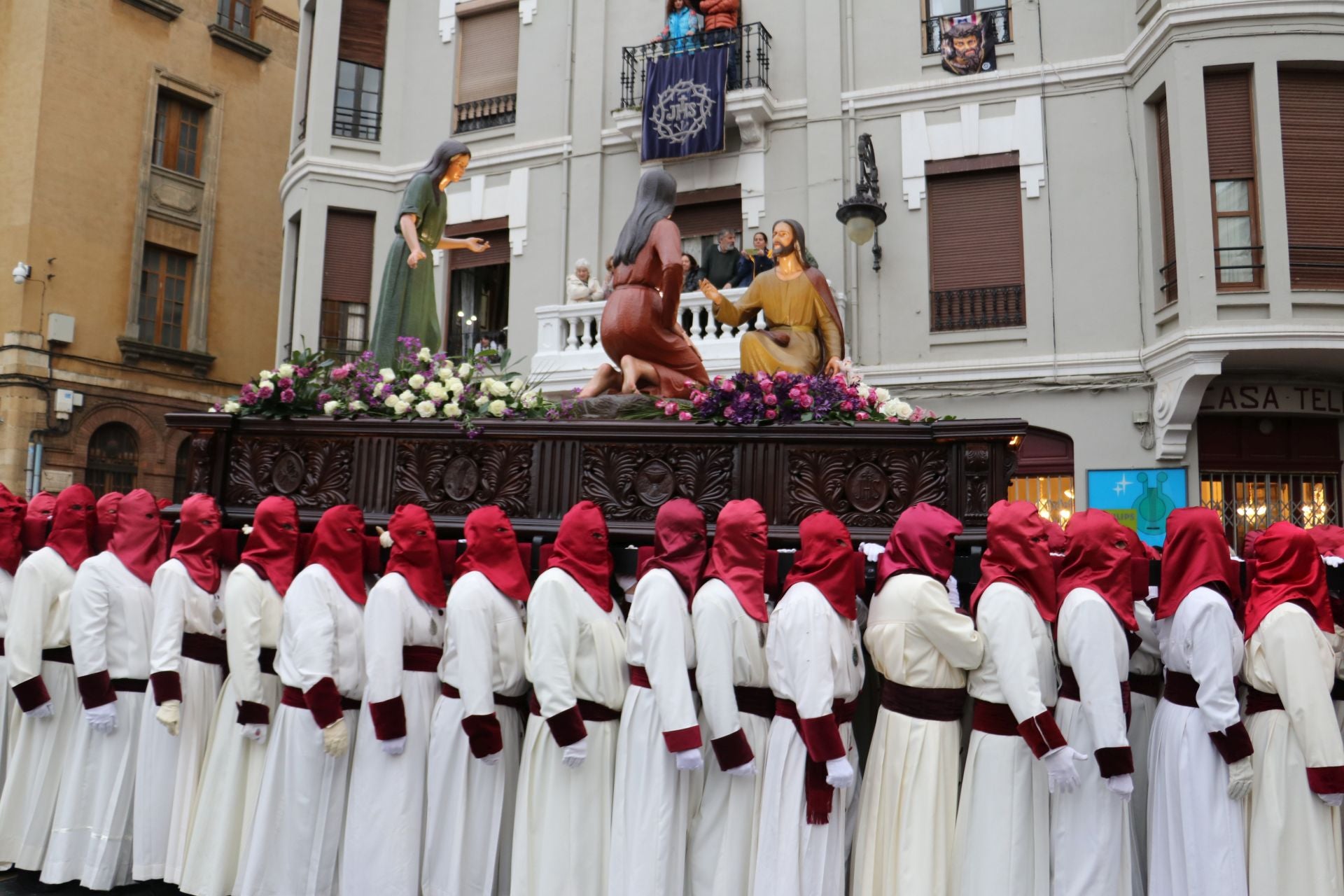 Las imágenes de la procesión de la Sagrada Cena