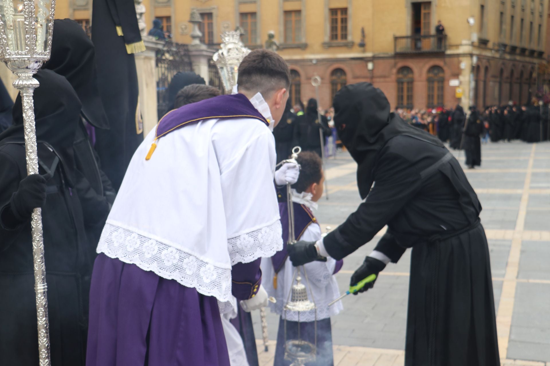 Las imágenes del Encuentro ante la Catedral de León