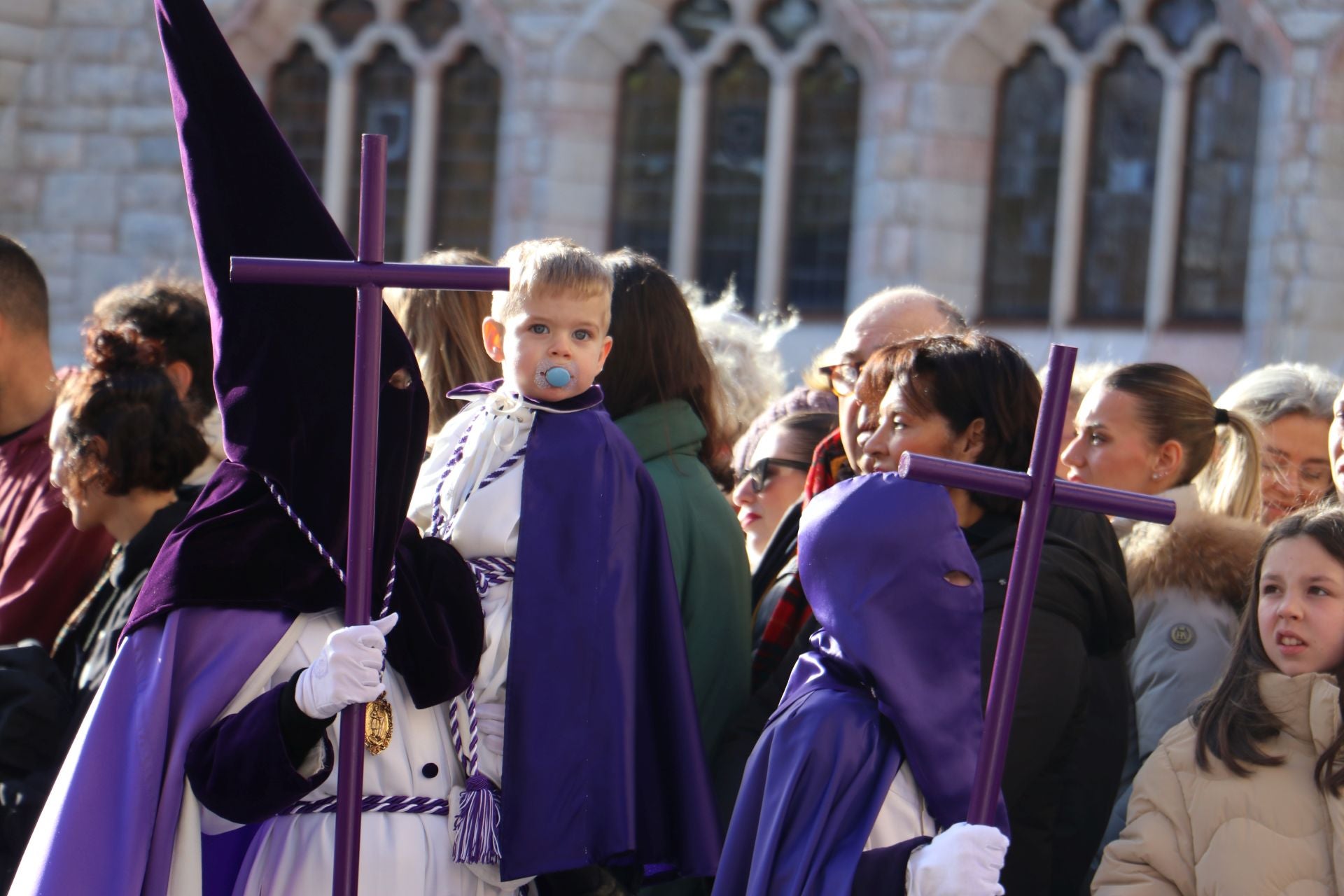Las imágenes de la procesión de las Siete Palabras en León