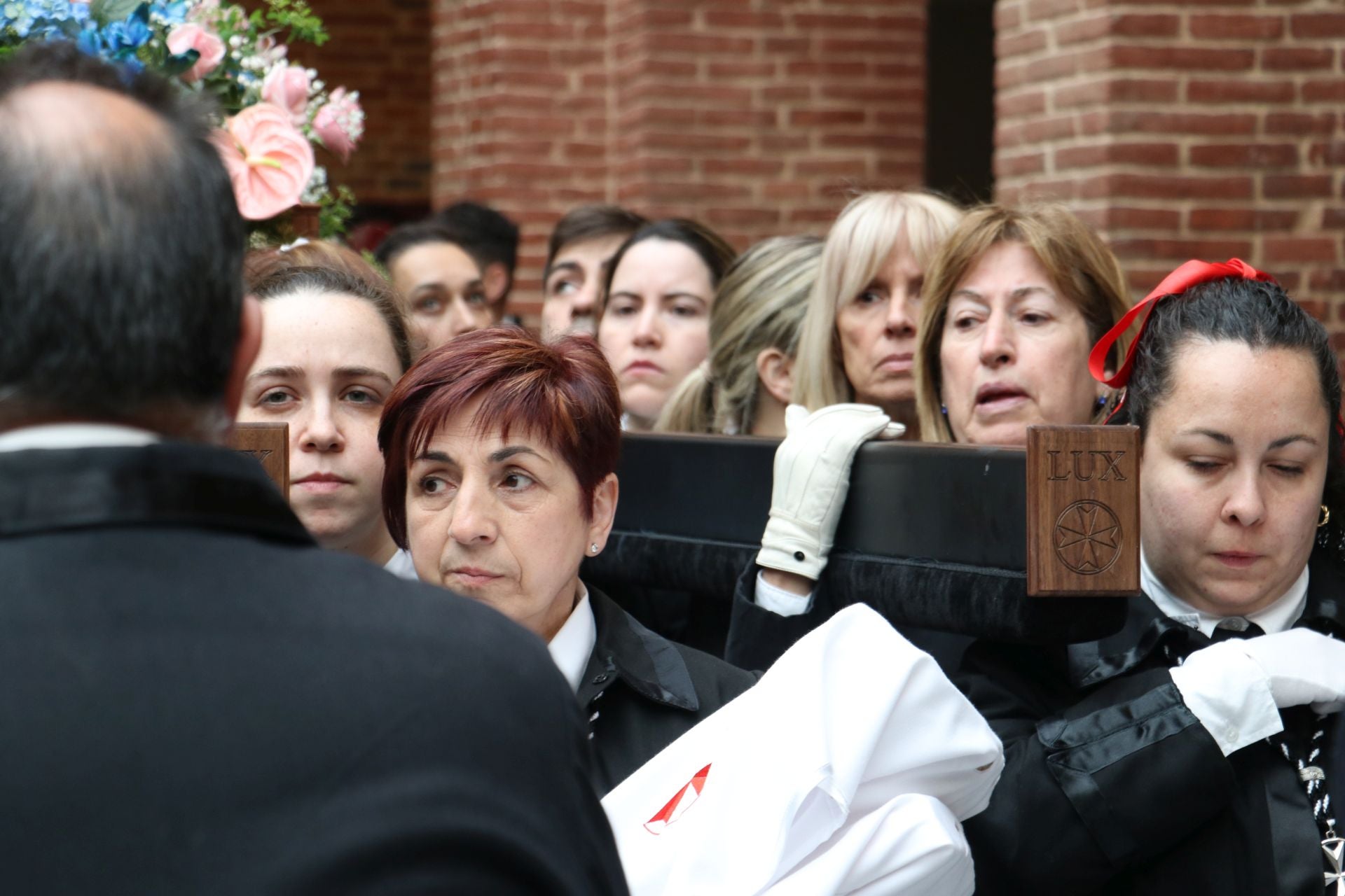 Las imágenes de la suspensión de la procesión Camino de la Luz