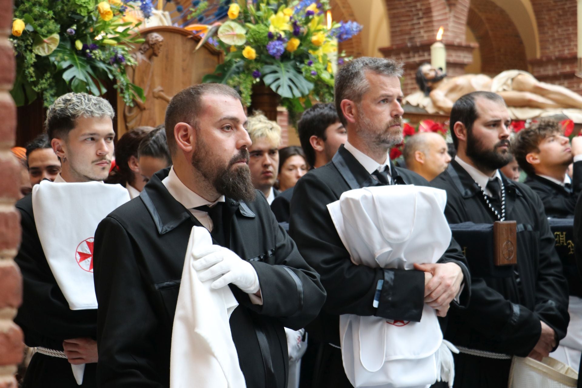 Las imágenes de la suspensión de la procesión Camino de la Luz