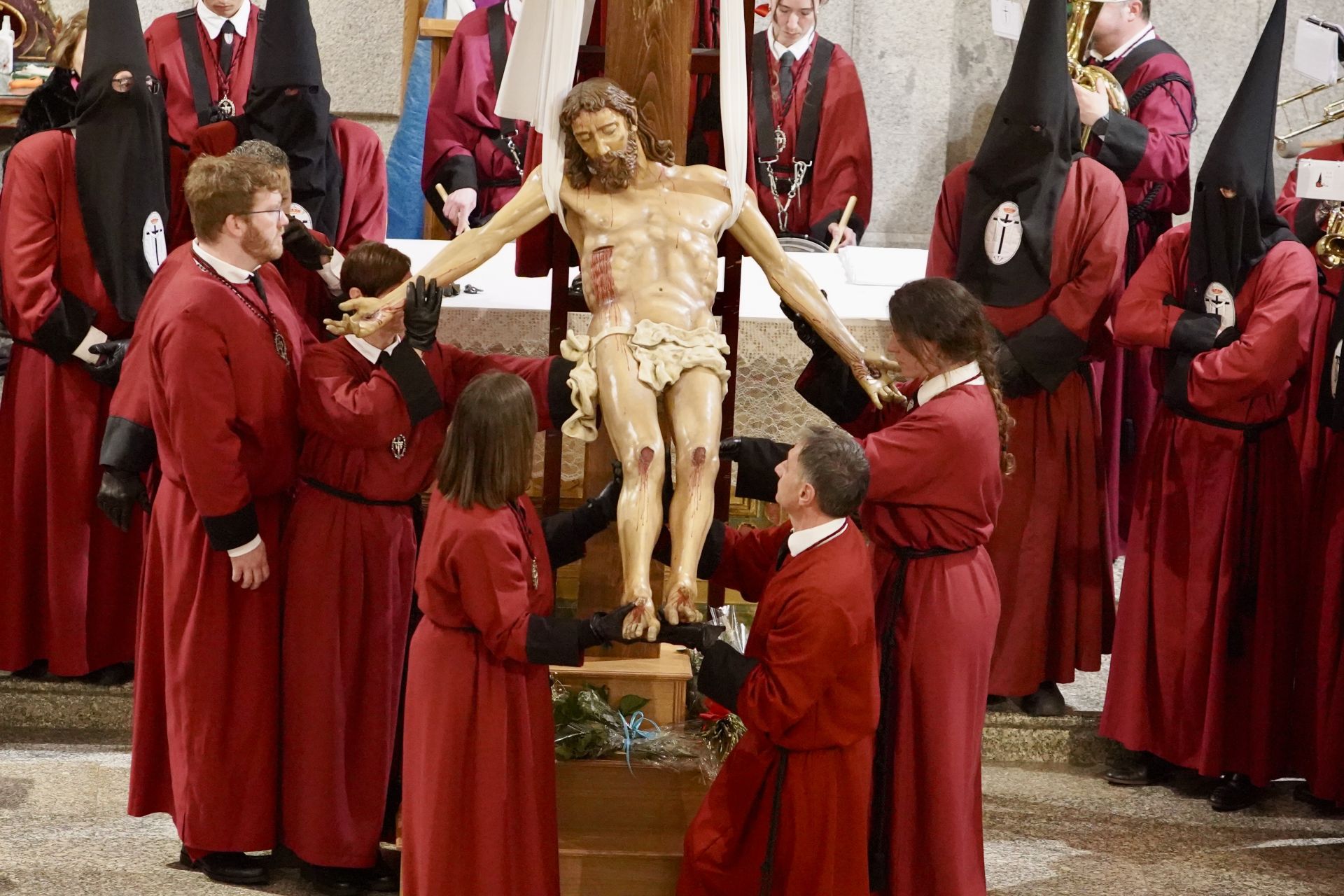Acto del Desenclavo en León, bajo la mirada de Campillo
